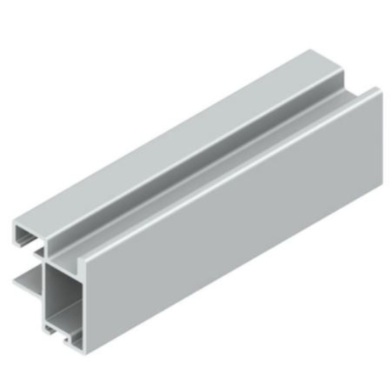 Vertikaal profiel TR19-S85 2.6m alu zilver